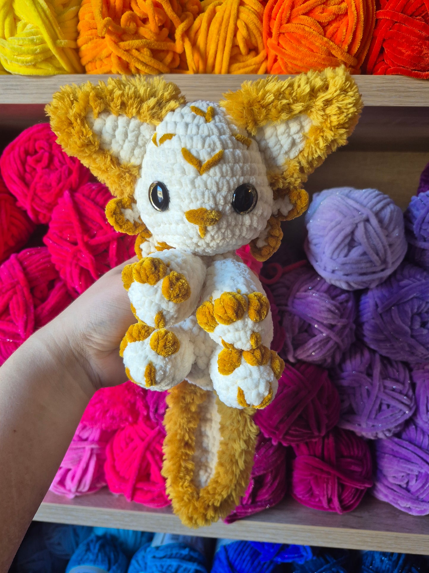 Axolotl Kitty Goldie