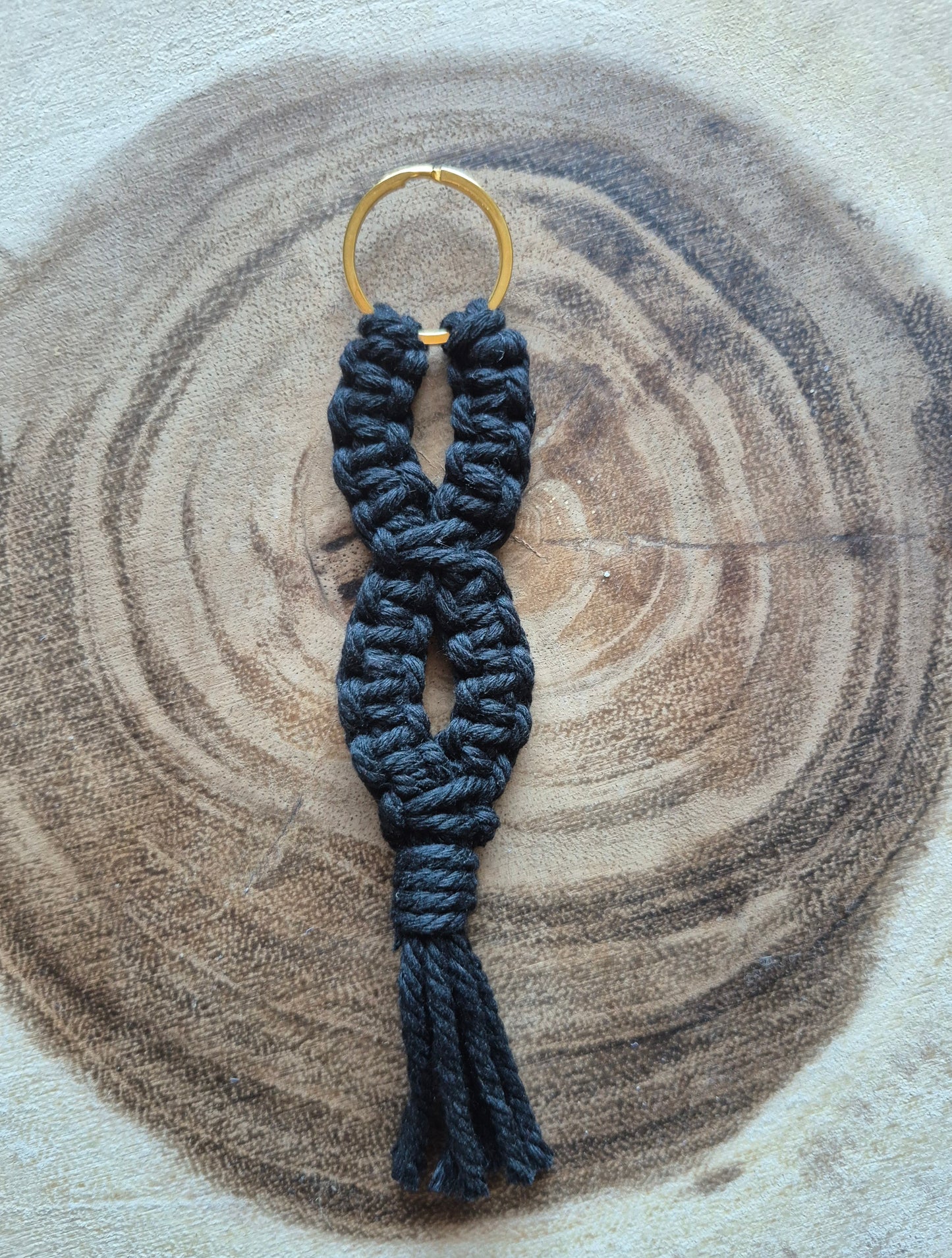 Schlüsselanhänger in schwarz