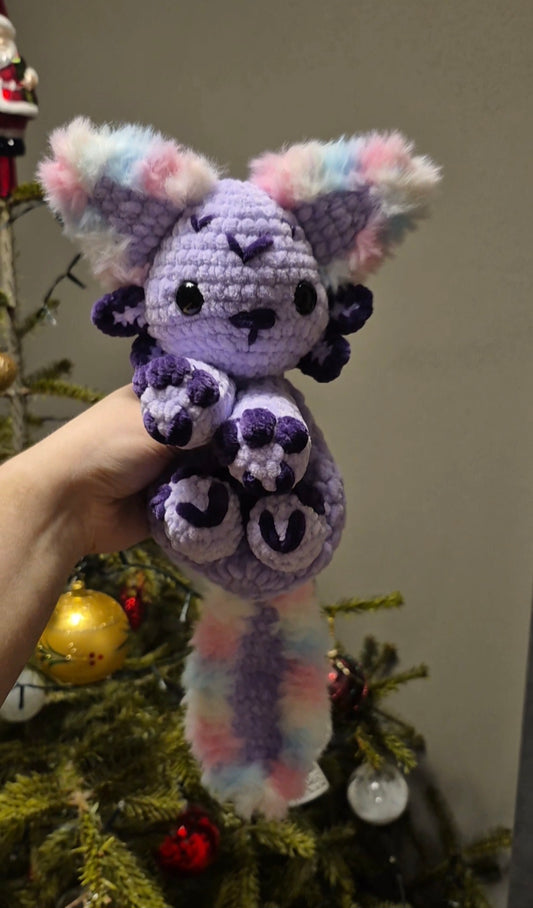 Axolotl Kitty lila/lavendel 💜🩷