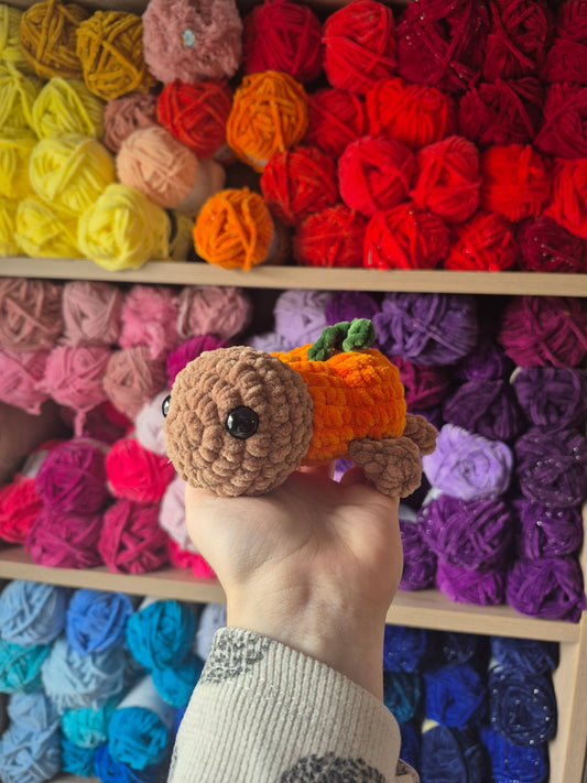 Pumpkin Turtle – kleine Schildkröte, ganz viel Herbstliebe