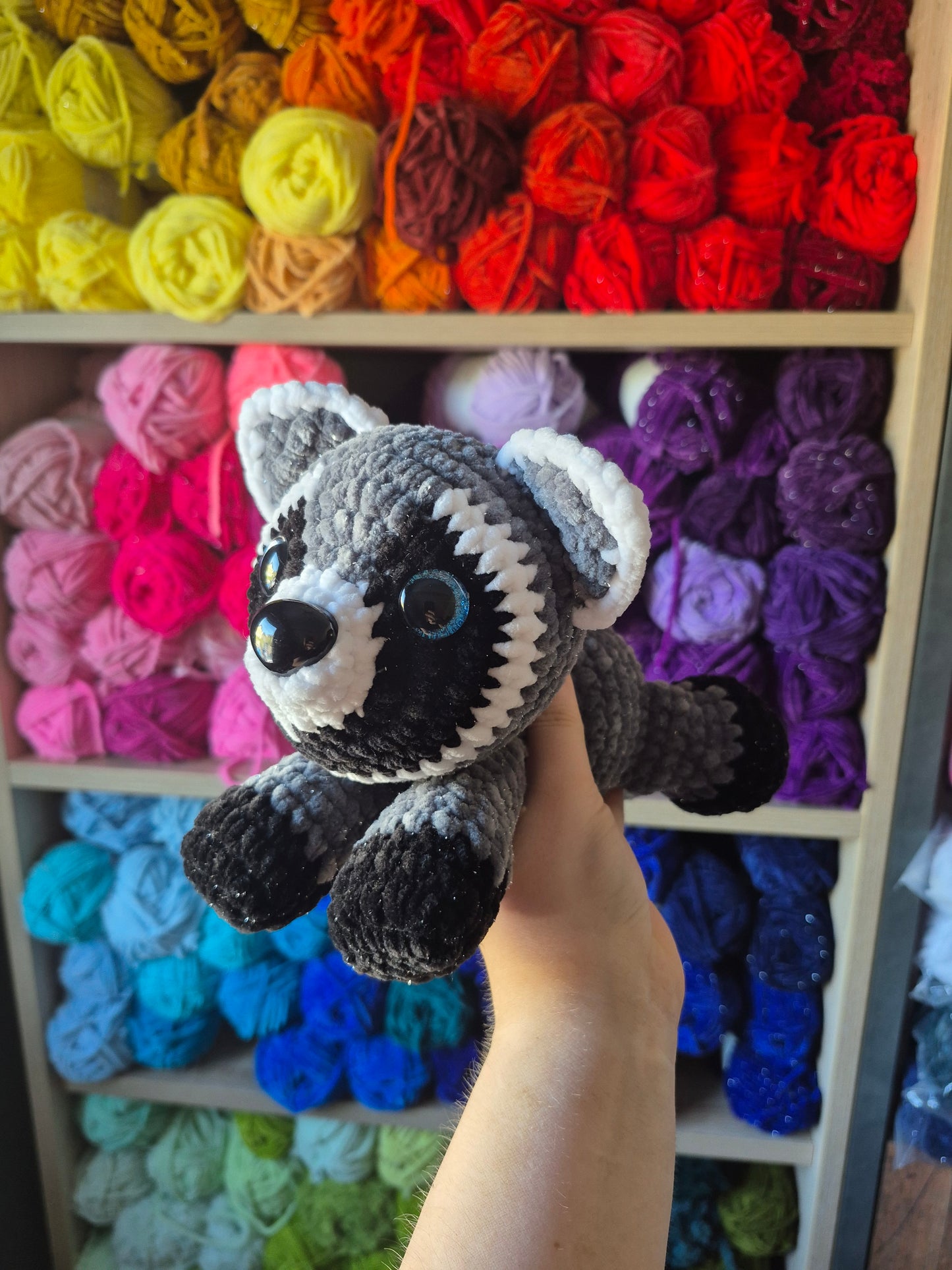 Glitzer-Waschbär ✨🦝
