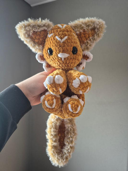 Axolotl Kitty 🤍🧡