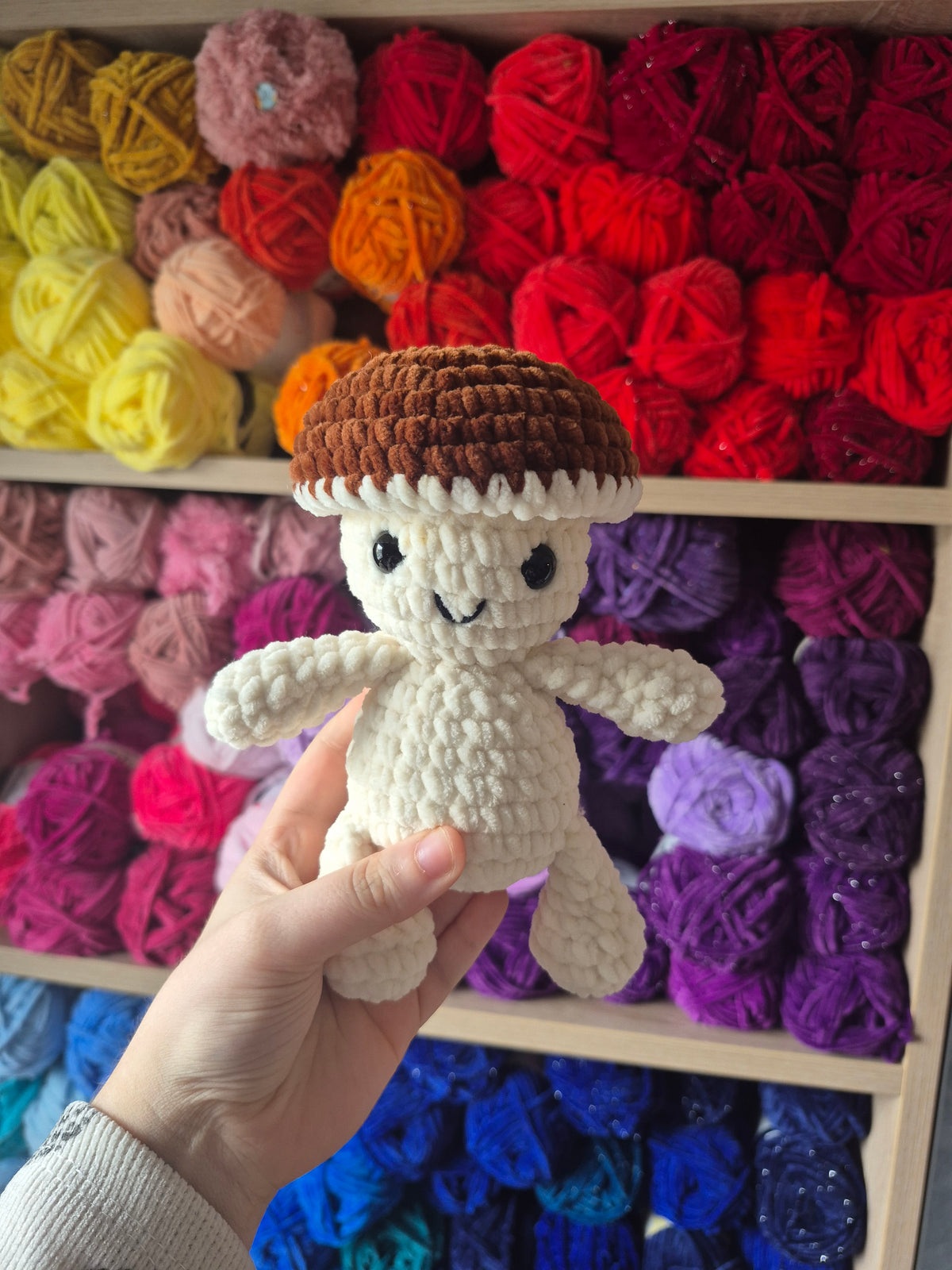 Mushroom Boy – kuschelige Herbstliebe 🍄