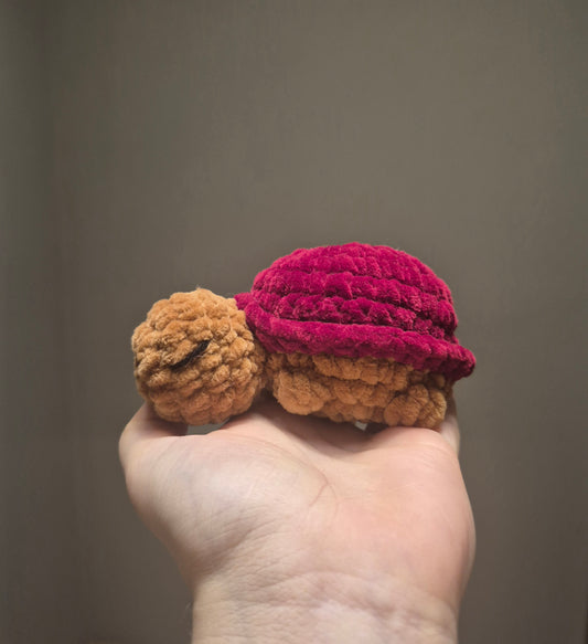 Lebkuchen Schildkröte in weinrot/braun